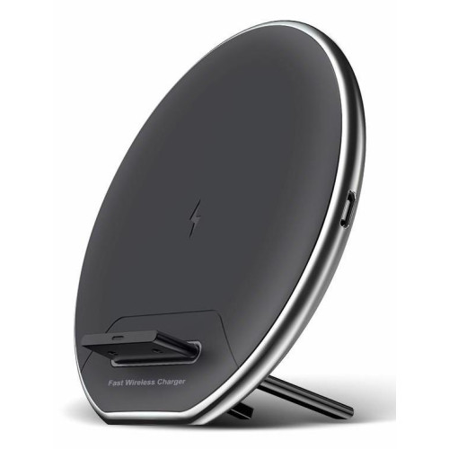 Denver QI chargers QI Charging pad Smartfon Czarny, Srebrny USB Bezprzewodowe ładowanie Wewnętrzna, Zewnętrzna-172831