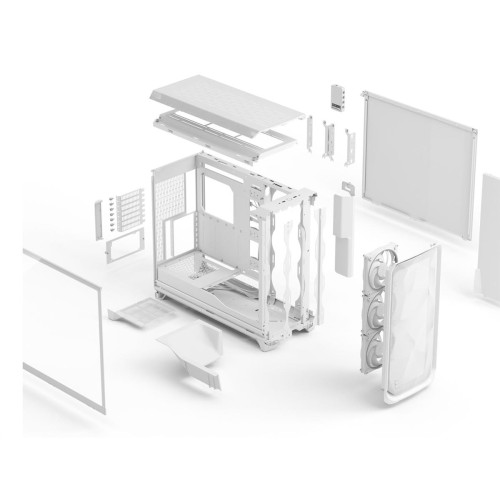 Etui Fractal Design Meshify 3 XL Ambience Pro RGB Clear Tint White ATX-17292415