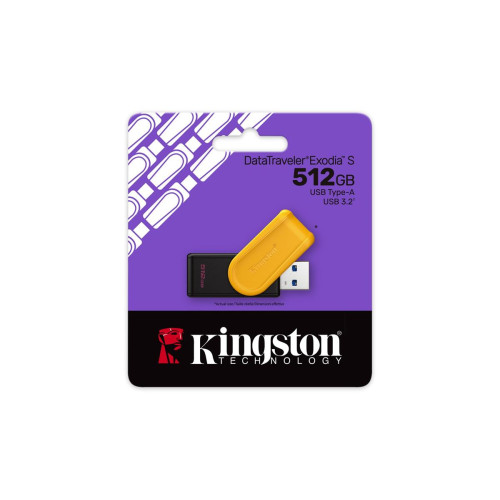 KINGSTON FLASH 512GB USB 3.2 Gen 1 DataTraveler Exodia S B+Y-17294837