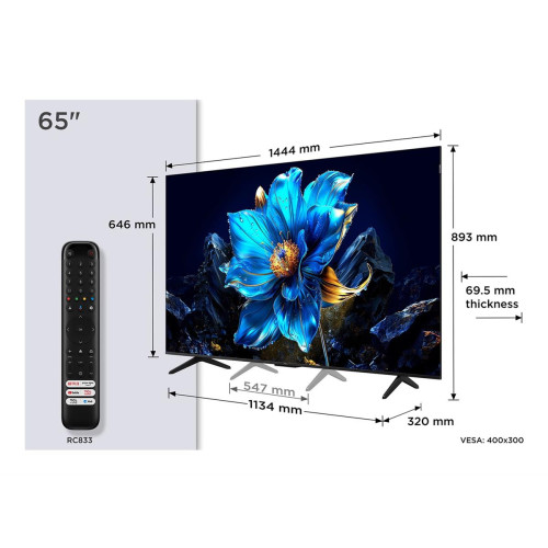 Telewizor TCL 65P79K QLED 65