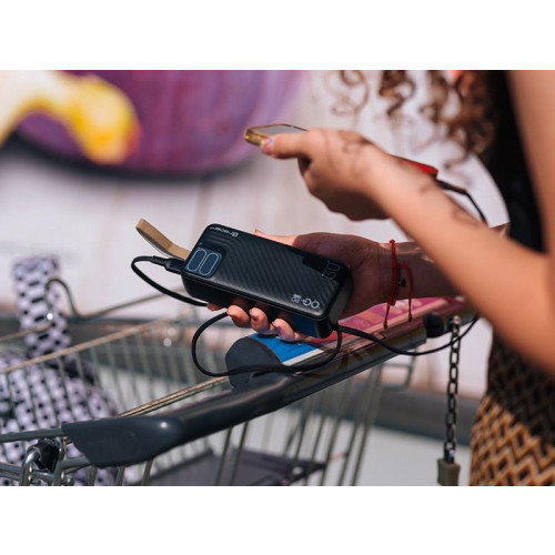 TRACER POWERBANK BLAZE 30000MAH 65W CZARNY-17372357