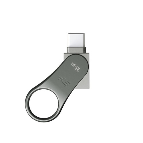 Pendrive Silicon Power Mobile C80 16GB USB 3.1/Type-C Silver-17383513