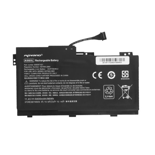 Bateria Movano do HP ZBook 17 G3-17399351