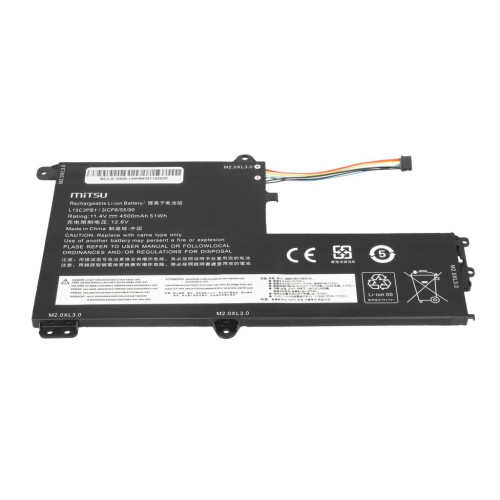 Bateria Mitsu do Lenovo IdeaPad 330S-14IKB, 330S-15ARR, Yoga 520-17399452