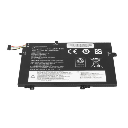 Bateria Movano do Lenovo ThinkPad L14, L15, L480, L580-17399488
