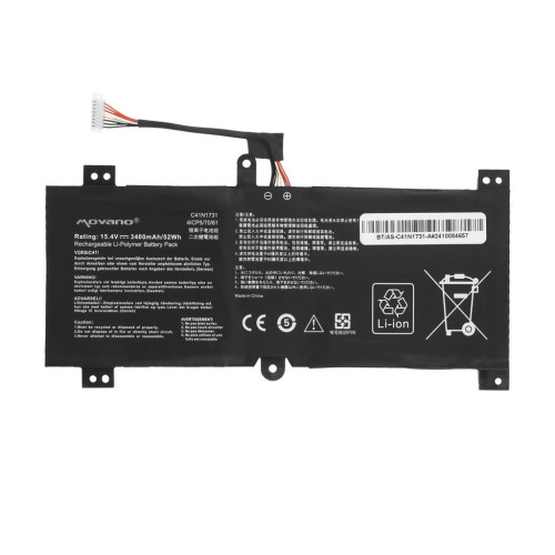 Bateria Movano do Asus ROG Strix GL504GM, GL504GS, GL504GV-17399694