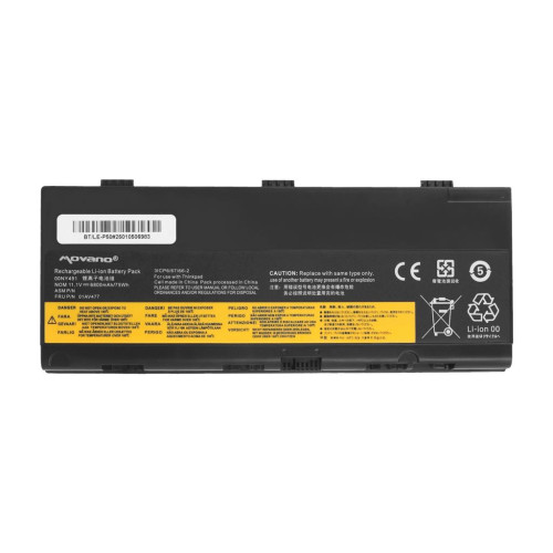 Bateria Movano do Lenovo ThinkPad P50, P51, P52-17399745