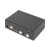 DIGITUS PRZEŁĄCZNIK KVM 2 PORTOWY HDMI, 4K 30HZ DS-12870-17417347