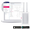 Zewnętrzny przemysłowy punkt dostępowy D-Link DIS-3650AP AC1200 - 2,4 GHz - 5 GHz - 867 Mbit/s - 64-bitowy WEP - 128-