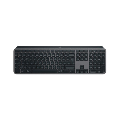 Klawiatura Logitech MX Keys S Uniwersalna RF Wireless + Bluetooth QWERTY Amerykański międzynarodowy Grafitowy-17429241