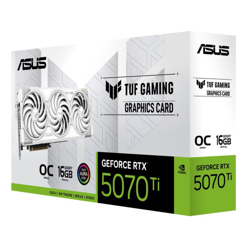 Karta graf. ASUS TUF GAMING RTX 5070 Ti 16GB OC WH.-17443080