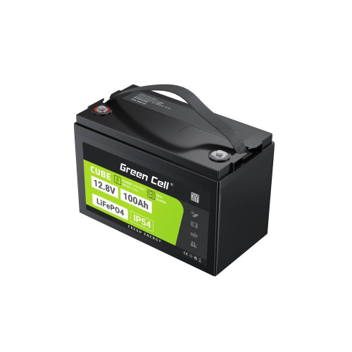 GREEN CELL AKUMULATOR LIFEPO4 CUBE 100AH 12V/12.8V 1280WH LFPGC12V100AH-17444061