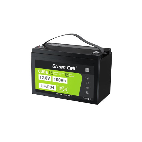 GREEN CELL AKUMULATOR LIFEPO4 CUBE 100AH 12V/12.8V 1280WH LFPGC12V100AH-17444062