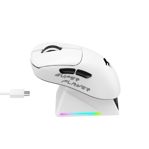 Mysz gamingowa bezprzewodowa Havit StarBlaze-1 (biało-czarny)-17457971