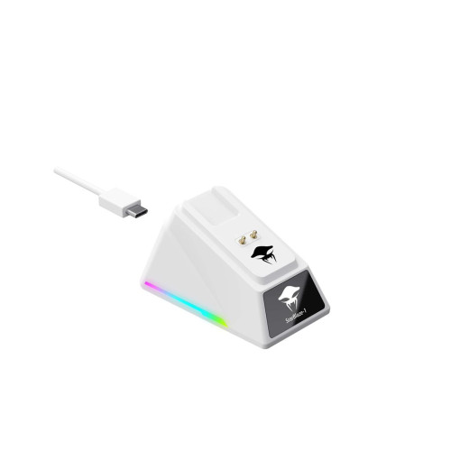 Mysz gamingowa bezprzewodowa Havit StarBlaze-1 (biało-czarny)-17457978
