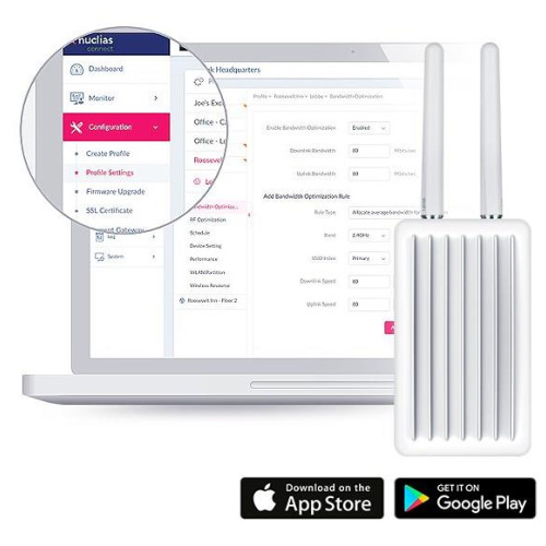 Zewnętrzny przemysłowy punkt dostępowy D-Link DIS-3650AP AC1200 - 2,4 GHz - 5 GHz - 867 Mbit/s - 64-bitowy WEP - 128-