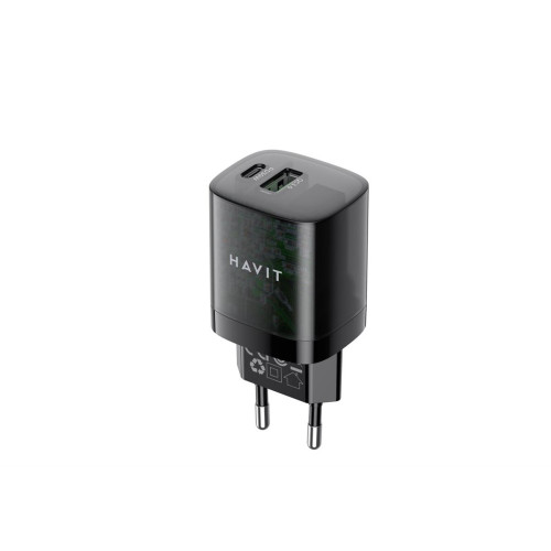 Ładowarka Havit USB-A+USB-C UC303 EU