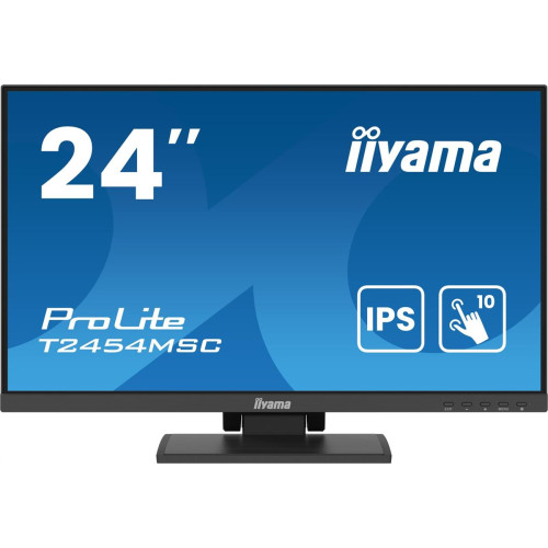 Płaski ekran Iiyama ProLite T2454MSC-B2AG 24 PCAP Multi Touch 10P - 61 cm