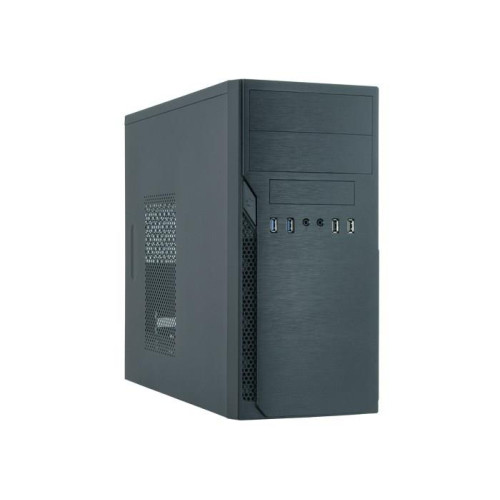 Chieftec ATX mini-tour alu brossé SECC Tower Czarny-17472682