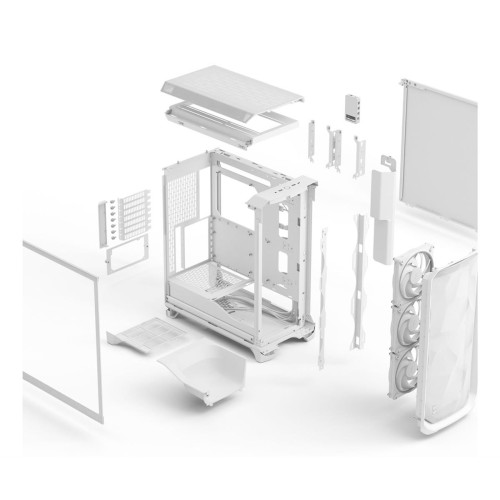 Etui Fractal Design Meshify 3 Ambience Pro RGB Clear Tint White-17472997