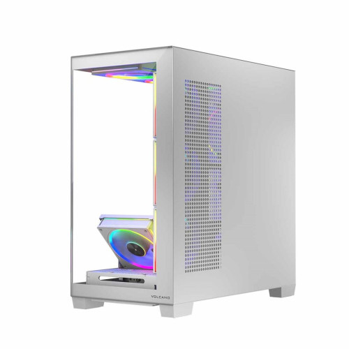 MODECOM OBUDOWA VOLCANO STELLAR ARGB MIDI 8F WHITE-17473680