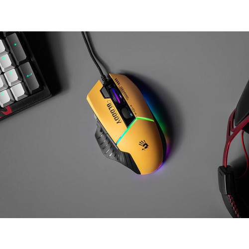 A4TECH MYSZ W95MAX USB SPORTS LIME A4TMYS47259-17476405