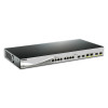D-Link DXS-1210-12TC/E łącza sieciowe Zarządzany L2 10G Ethernet (100/1000/10000) 1U Czarny, Srebrny
