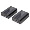DIGITUS PRZEDŁUŻACZ (EXTENDER) HDMI 30M/60M PO SKRĘTCE CAT.6 4K2K 30HZ/60HZ UHD HDCP 2.2 IR AUDIO (ZESTAW) DS-55204-1