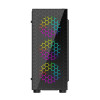 GEMBIRD OBUDOWA FORNAX 500 MIDI-TOWER (2X USB 3.1, 1X USB 2.0, HD AUDIO, SZKLANY PANEL BOCZNY, PODŚWIETLENIE ARGB) CZAR