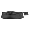 HP Klawiatura ergonomiczna bezprzewodowa + numeryczna 965 7E756AA czarna-17567399