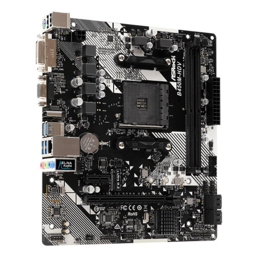 Płyta główna Asrock B450M-HDV R4.0 (AM4; 2x DDR4 DIMM; Micro ATX)-17522779