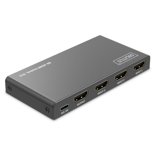 Digitus Przełącznik 8K HDMI, 3 x 1-17552758