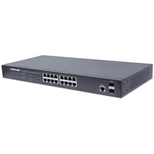 INTELLINET GIGABIT SWITCH 16X 10/100/1000 RJ45 POE-8413604