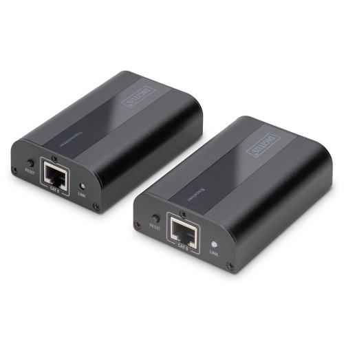 DIGITUS PRZEDŁUŻACZ (EXTENDER) HDMI 30M/60M PO SKRĘTCE CAT.6 4K2K 30HZ/60HZ UHD HDCP 2.2 IR AUDIO (ZESTAW) DS-55204