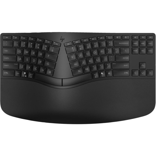 HP Klawiatura ergonomiczna bezprzewodowa + numeryczna 965 7E756AA czarna