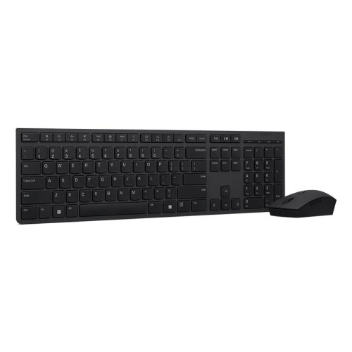 Lenovo 4X31K03968 klawiatura Dołączona myszka Biuro RF Wireless + Bluetooth US English Szary-17567469