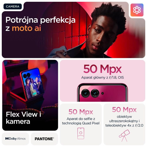 Motorola Razr 60 Ultra 5G 16/512GB Cabaret Pink-17577515