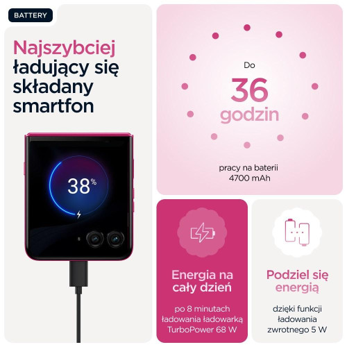 Motorola Razr 60 Ultra 5G 16/512GB Cabaret Pink-17577516
