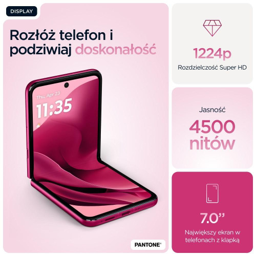 Motorola Razr 60 Ultra 5G 16/512GB Cabaret Pink-17577517