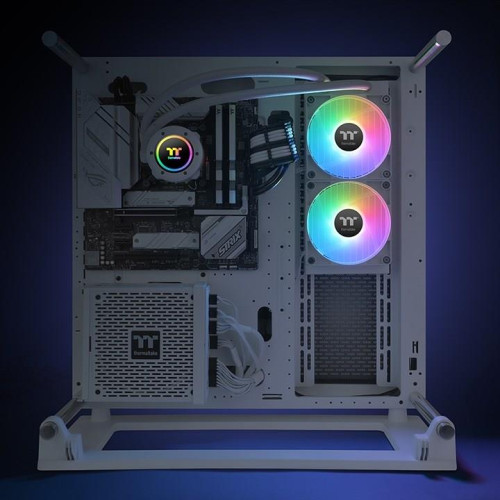 Thermaltake TH240 V2 ARGB - Zestaw chłodzenia cieczą - 24 cm - 57.05 cfm - Biały-17591803
