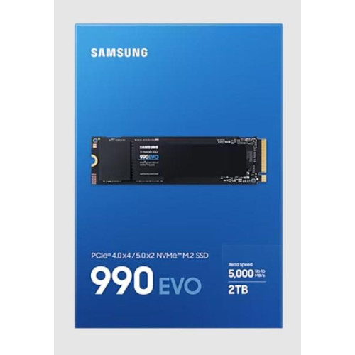 Dysk SSD Samsung 990 EVO 2TB M.2 2280 PCI-E x4 Gen4 NVMe-17593534