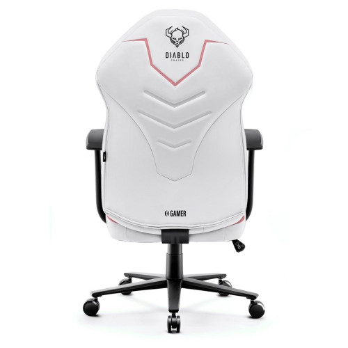 Fotel gamingowy DIABLO X-GAMER różowo-biały-17594848