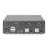 DIGITUS PRZEŁĄCZNIK KVM 2 PORTOWY HDMI, 4K 30HZ DS-12870-17601223