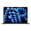 Apple MacBook Air 15,3"Retina 500nit M4 chip with 10-core CPU + 10-core GPU 16GB SSD256 2xTB4 BLKB 1Y Midnight