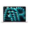 Apple MacBook Air 15,3"Retina 500nit M4 chip with 10-core CPU + 10-core GPU 16GB SSD256 2xTB4 BLKB 1Y Silver