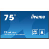 iiyama LH7575UHS-B1AG signage display Płaski panel Digital Signage 190,5 cm (75") LCD Wi-Fi 500 cd/m2 4K Ultra HD Czarny Procesor wbudowany Android 11