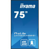iiyama LH7575UHS-B1AG signage display Płaski panel Digital Signage 190,5 cm (75