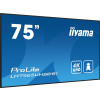 iiyama LH7575UHS-B1AG signage display Płaski panel Digital Signage 190,5 cm (75