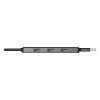 UNITEK HUB USB-A 4X USB-A 5 GBPS, CZARNY-17613244