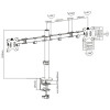 Techly ICA-LCD 582-D uchwyt / stojak do monitorów 81,3 cm (32